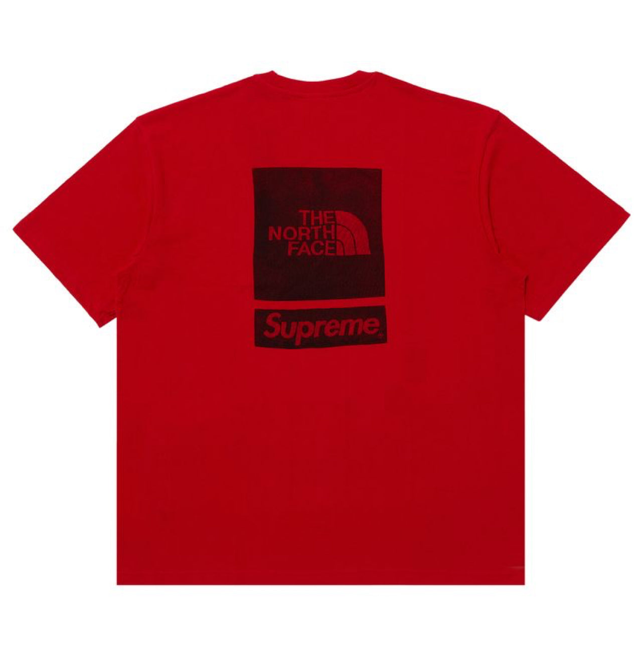 Camiseta Supreme The North Face M/C “Rojo”
