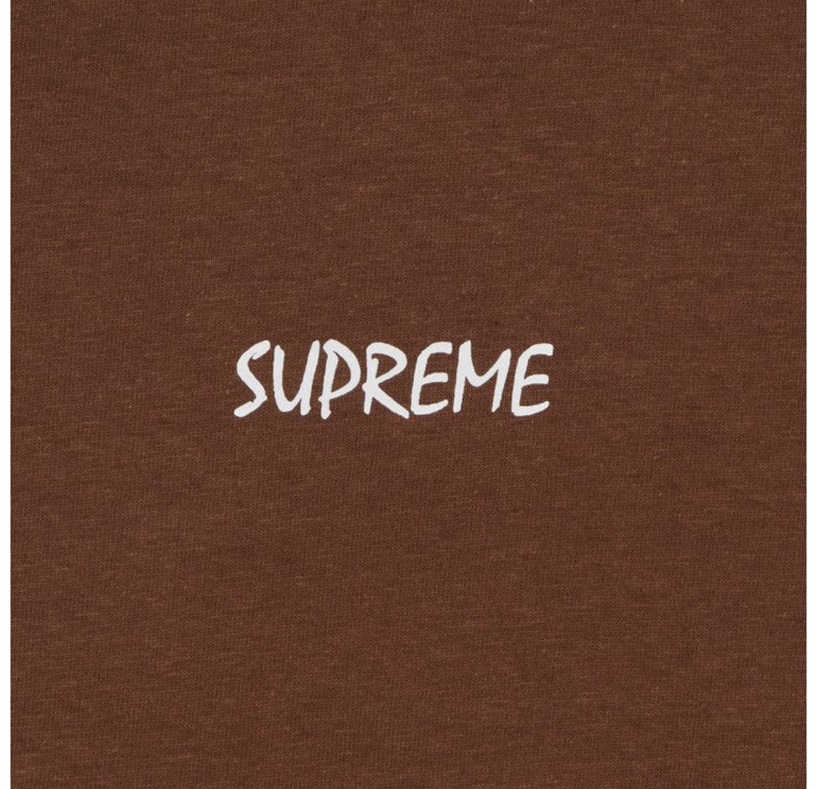 Supreme Black Cat Tee Brown