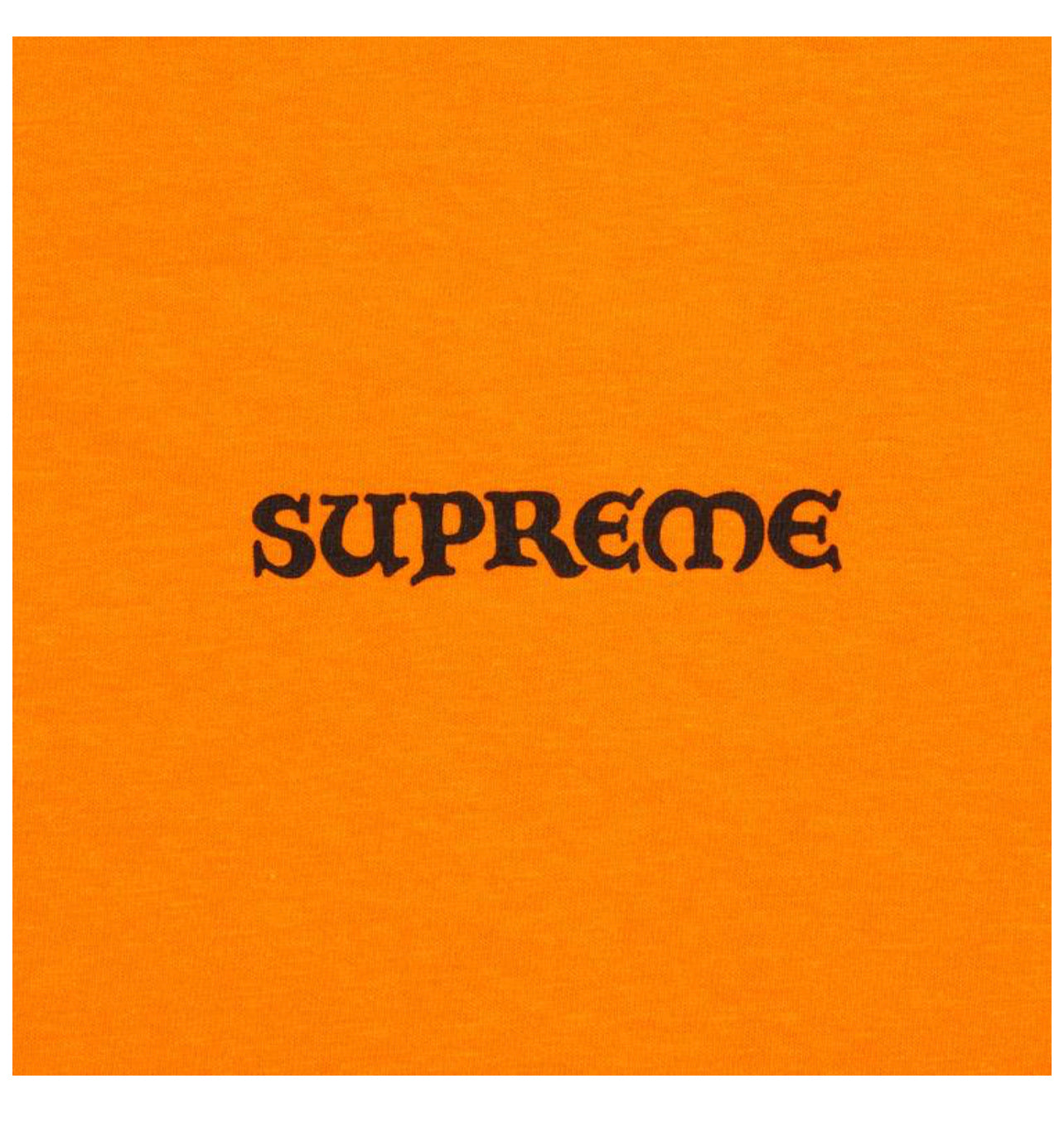 Supreme Worship Tee “Orange”