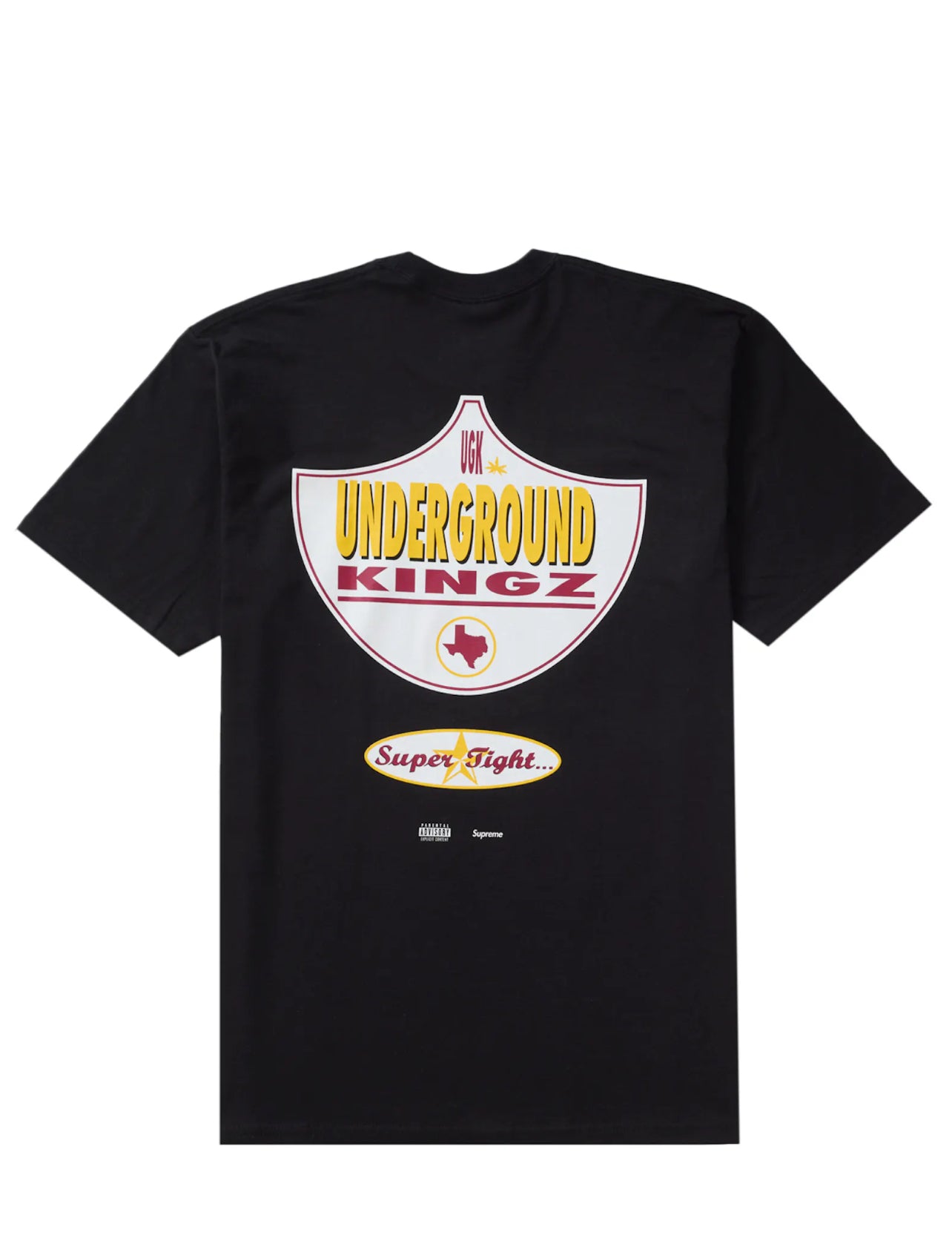 Supreme UGK Super Tight Tee Black