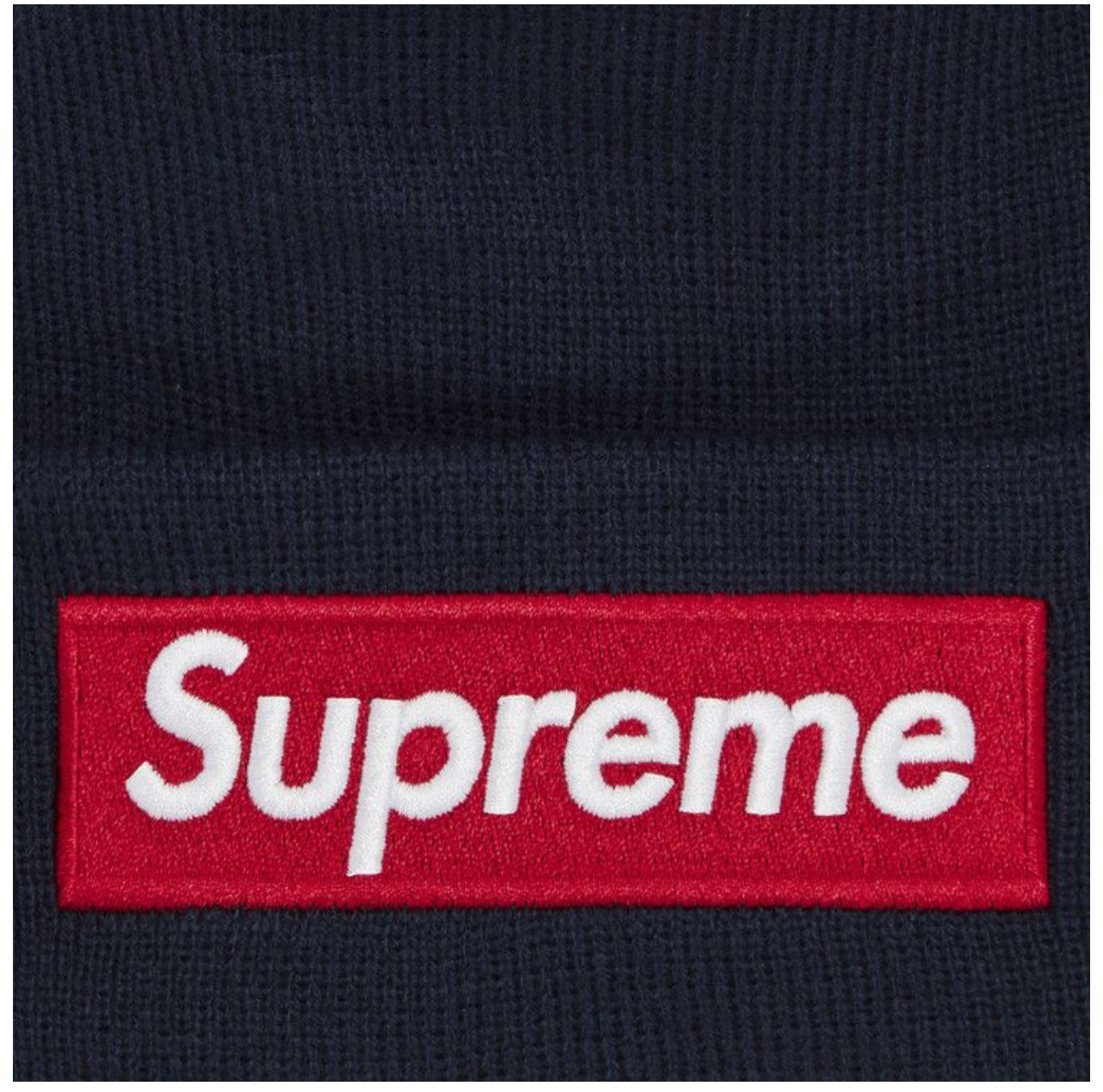 Supreme New Era Box Logo Beanie “Navy”