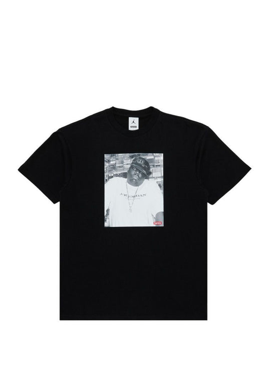 Supreme x Jordan Biggie S/S Top Black