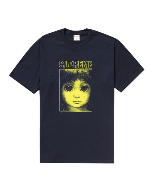 Supreme Margaret Keene Teardrop Tee Navy