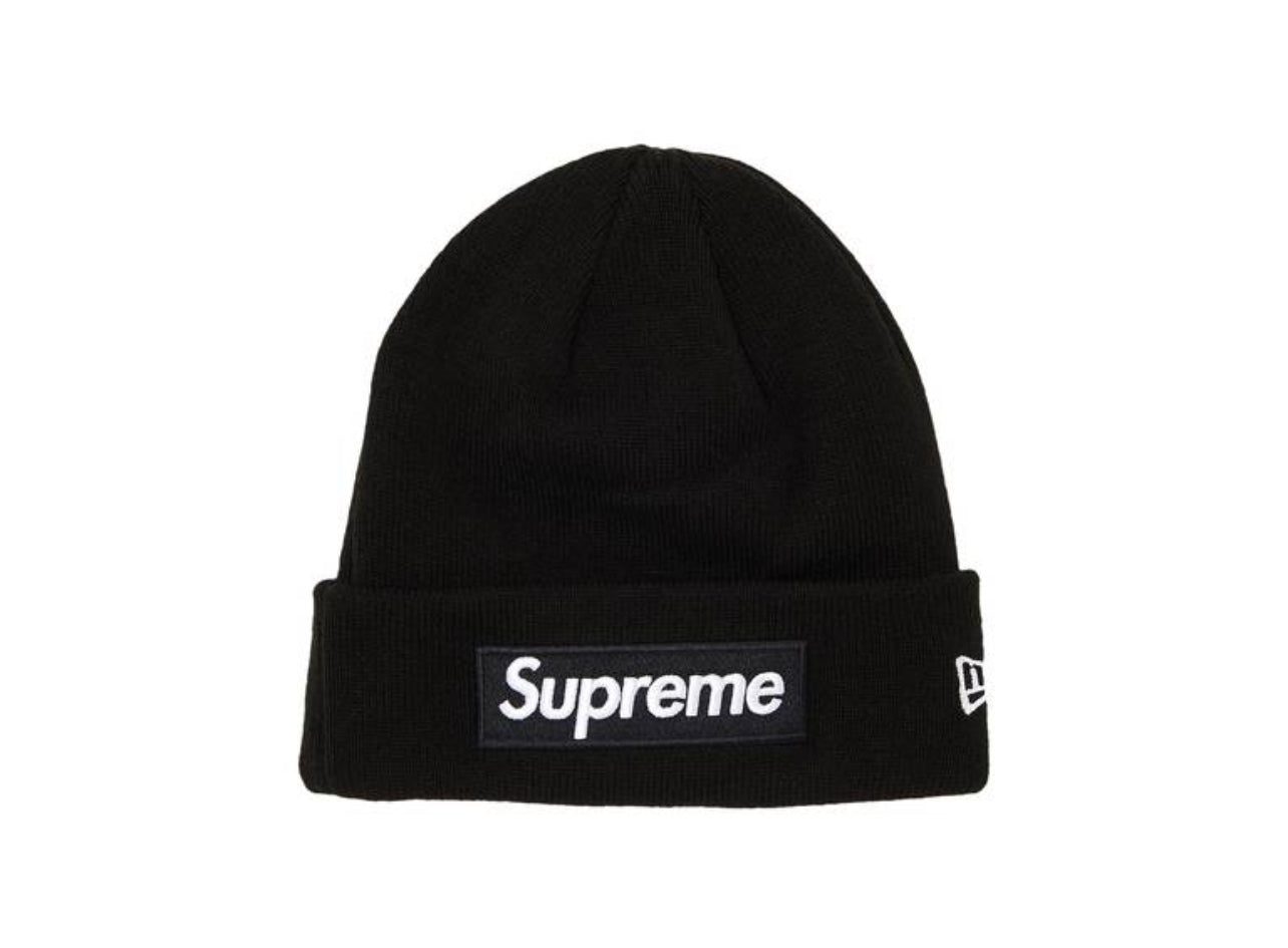 Supreme New Era Box Logo Beanie “Black”