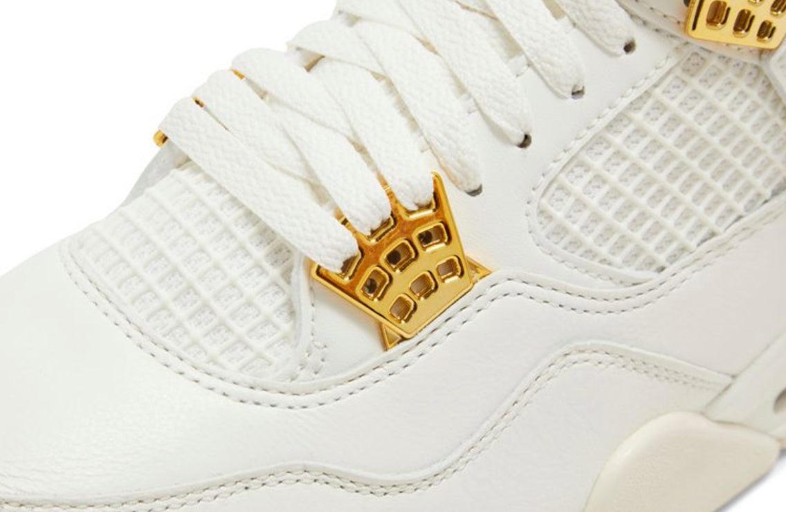 Jordan 4 Metallic Gold