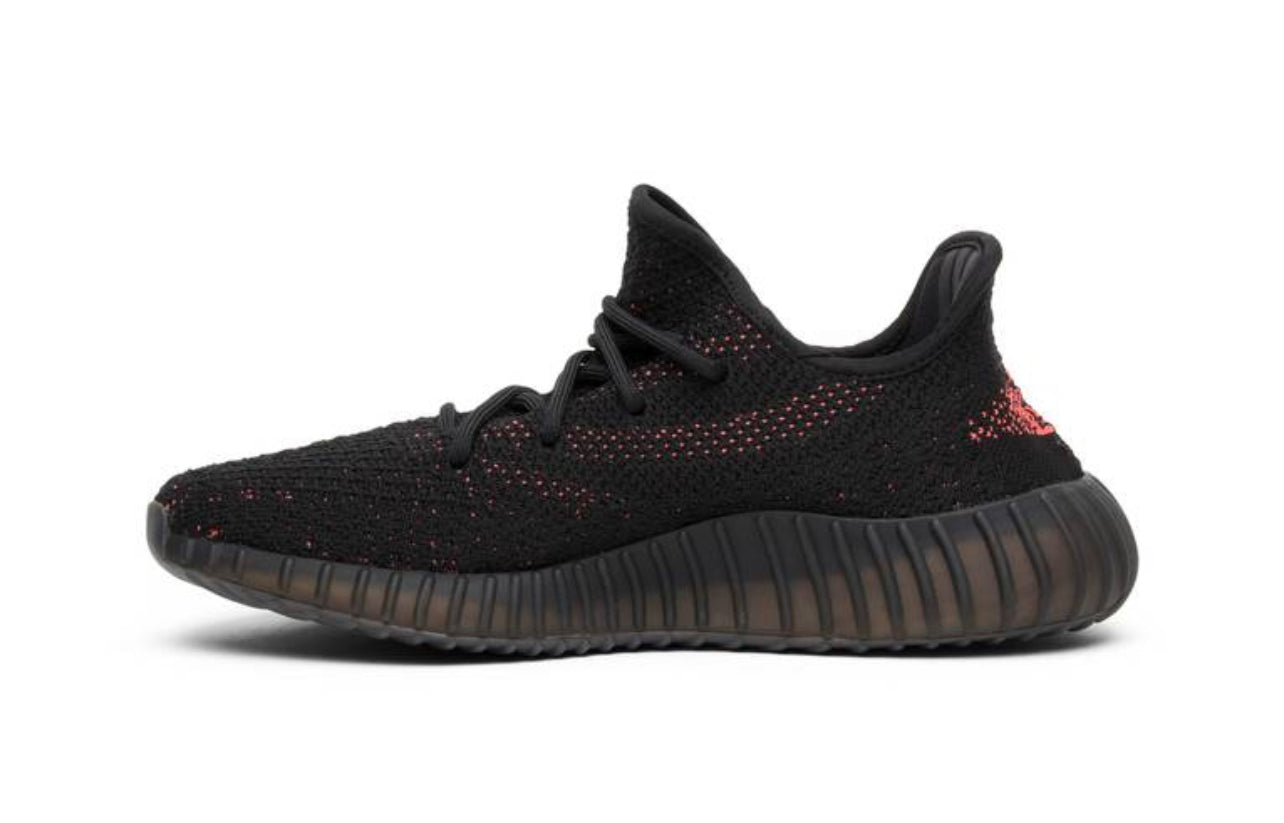 Yeezy 350 V2 Núcleo Negro Rojo