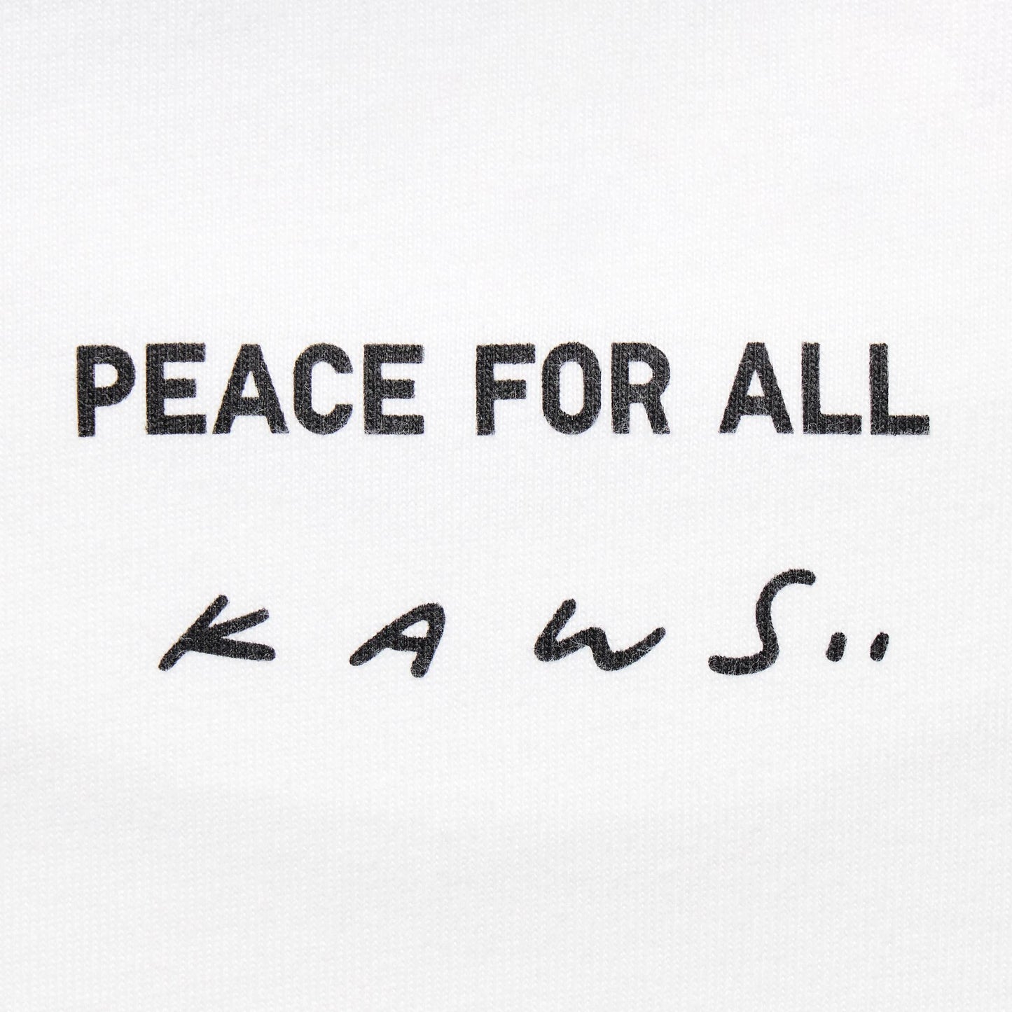 Kaws Peace For All Tee