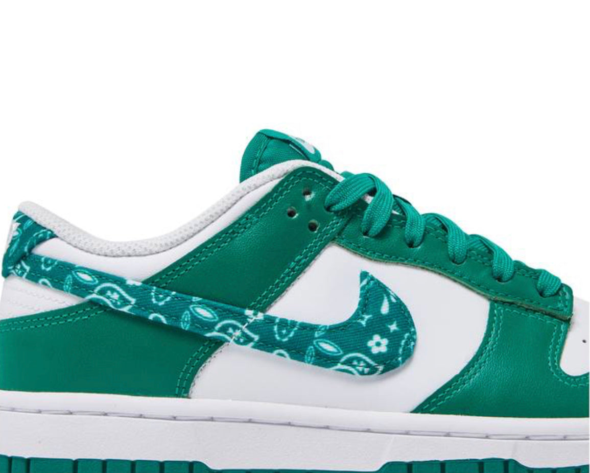 Dunk Low Green Paisley