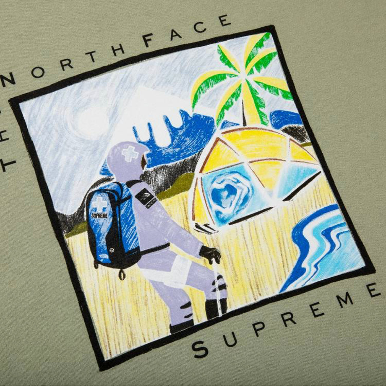 Supreme x The North Face Sketch S/S Tee