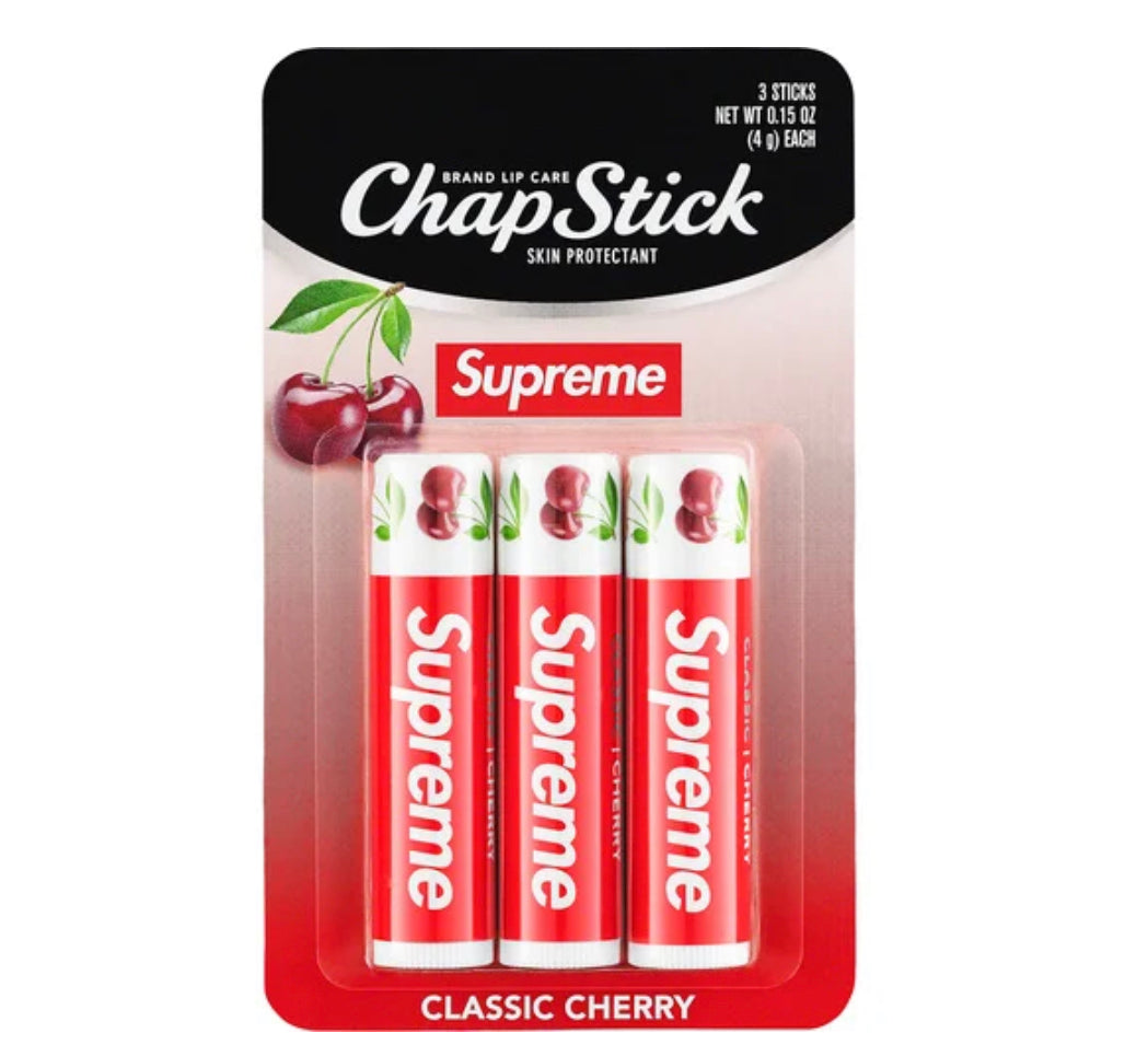 Supreme x Chapstick (paquete de 3)