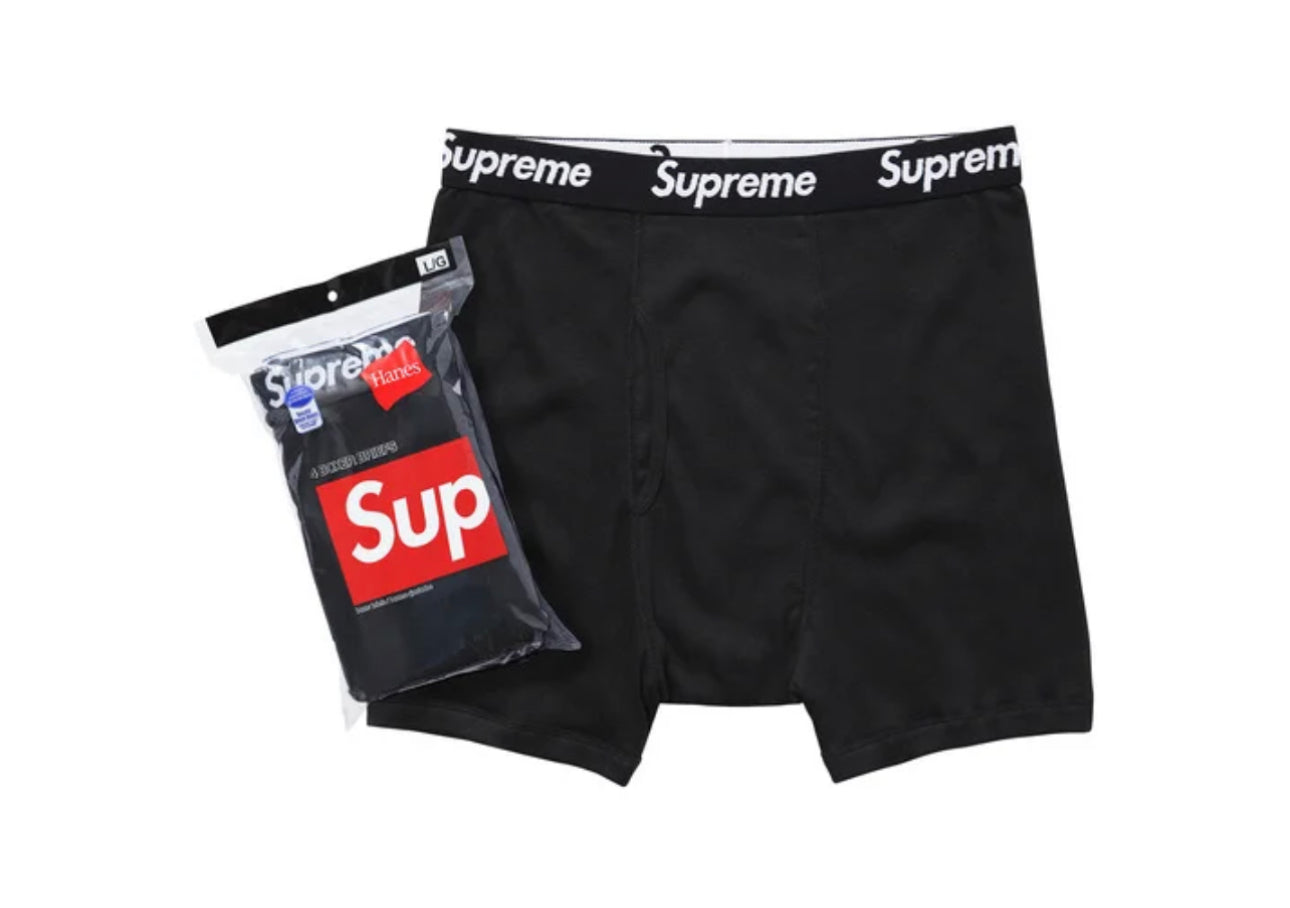 Supreme x Hanes Boxer Briefs (4 pack)