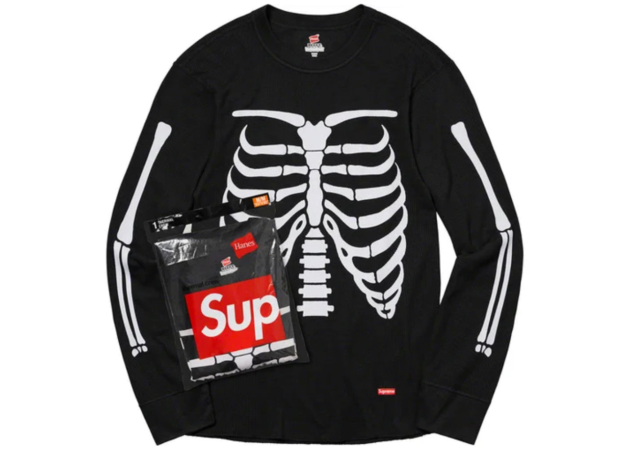 Supreme Hanes Bones Thermal Crew (1 Pack)