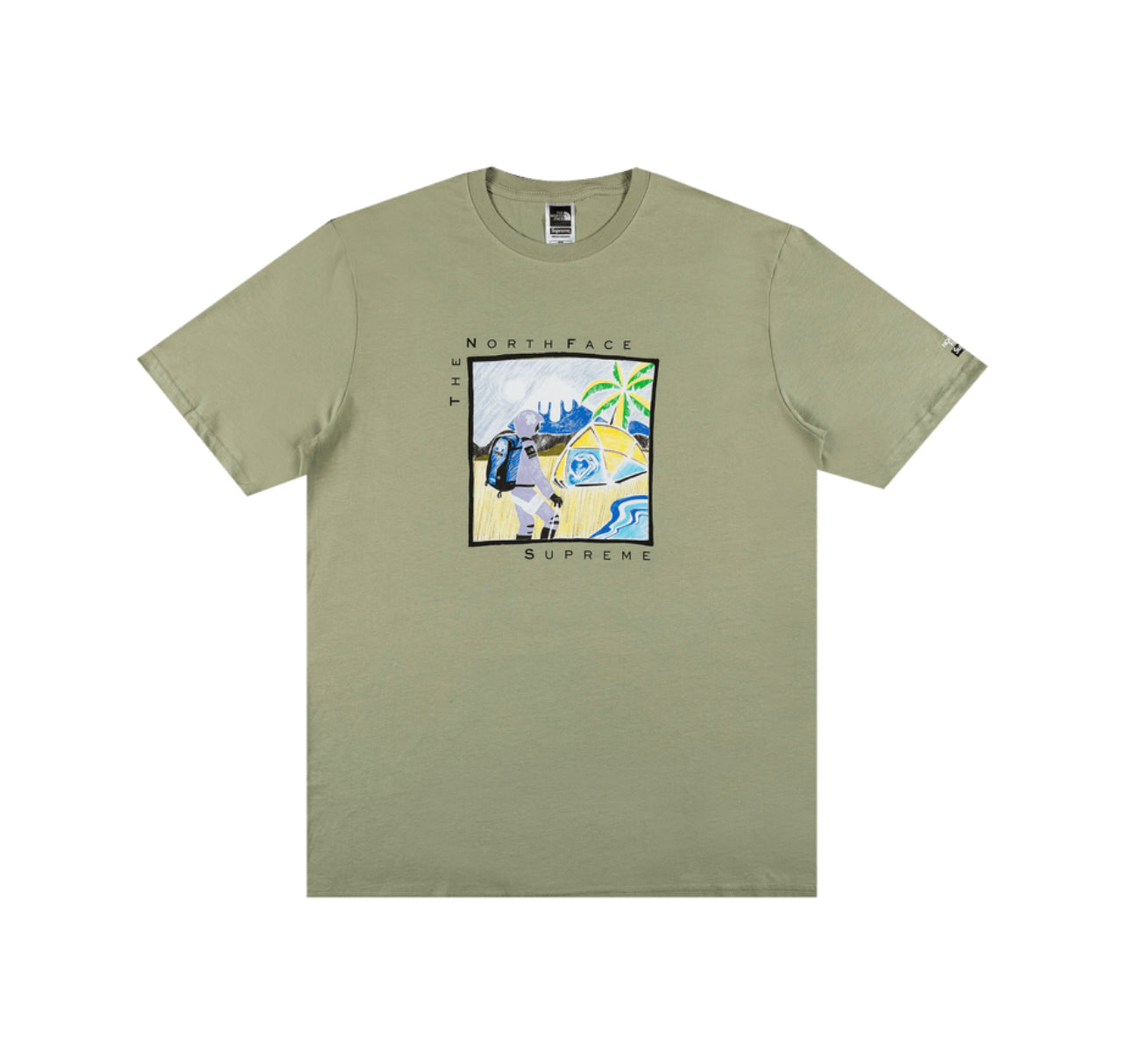 Supreme x The North Face Sketch S/S Tee