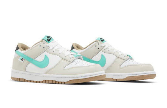 Dunk Low Split Seam White Tan Mint