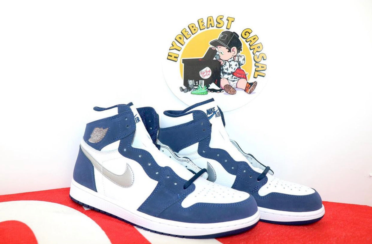 Jordan 1 Alto Azul Marino Medianoche