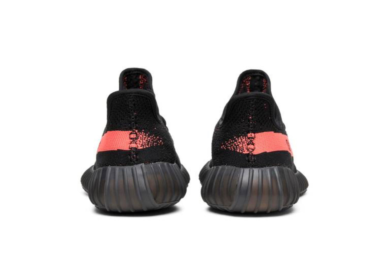 Yeezy 350 V2 Núcleo Negro Rojo