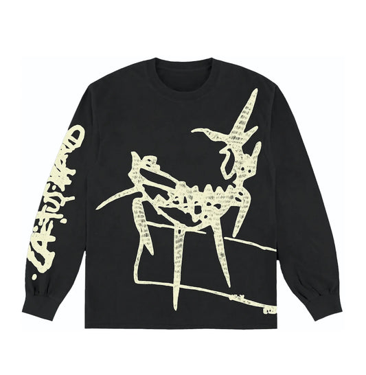 Travis Scott Barbed Wire Long Sleeve Tee